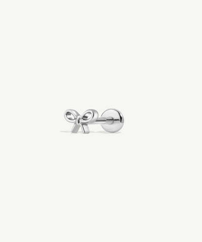 Bow Flat Back Stud
