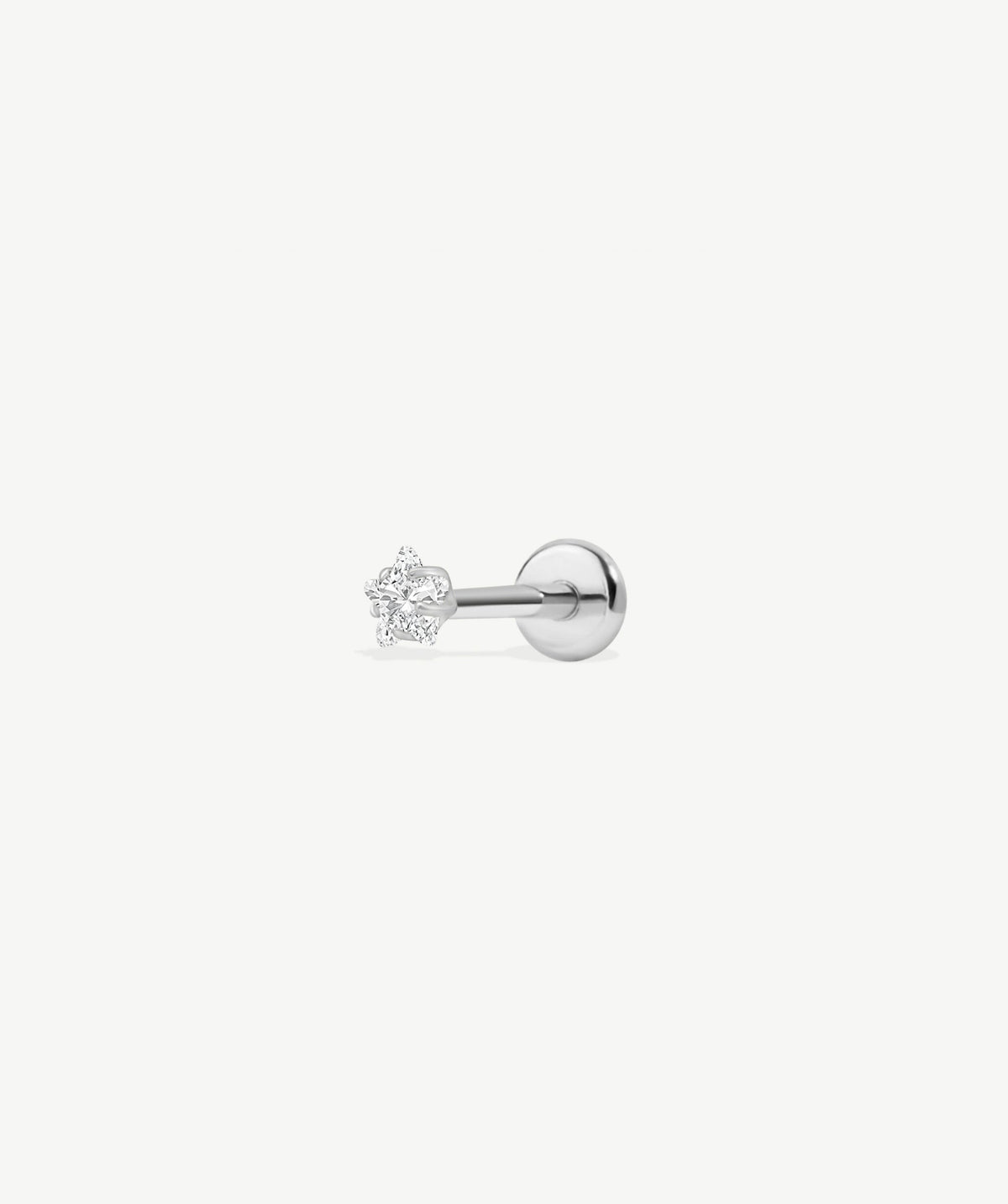 Crystal Star Flat Back Stud