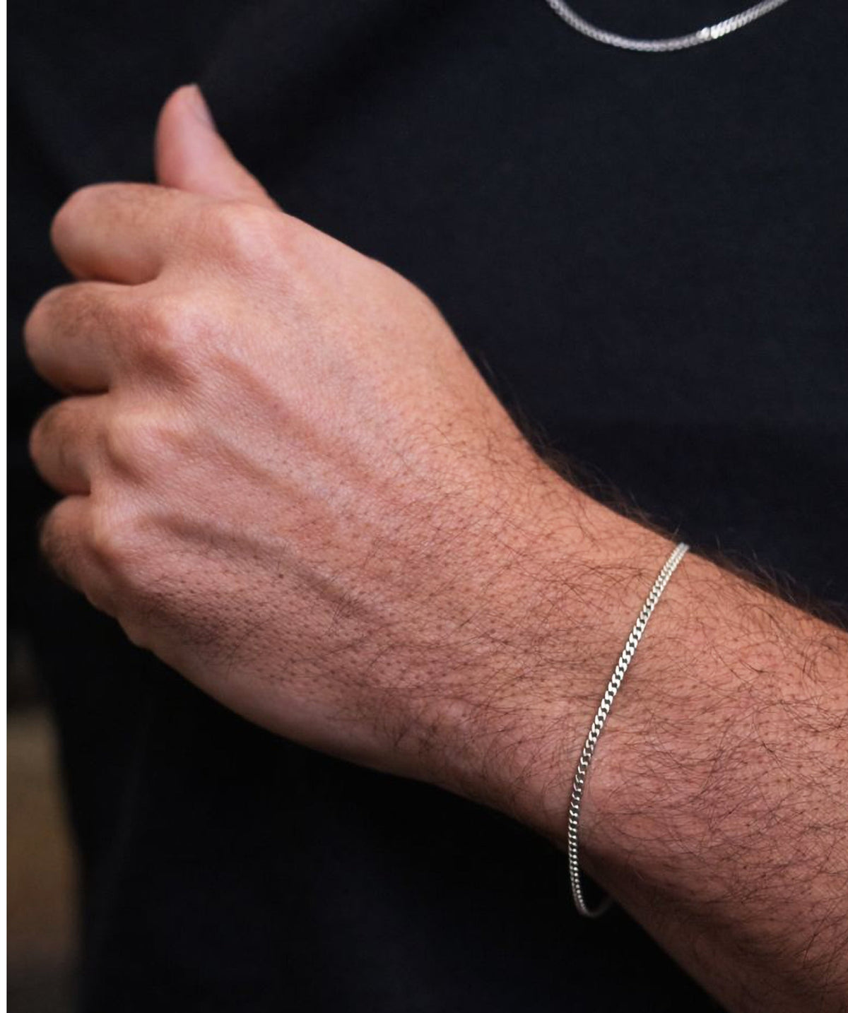Men's Curb Chain Bracelet