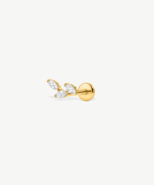 Sprig Flat Back Stud