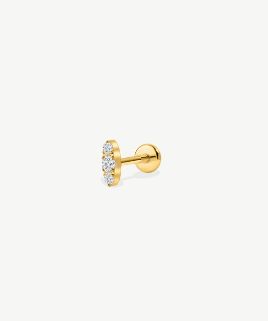 Trinity Flat Back Stud