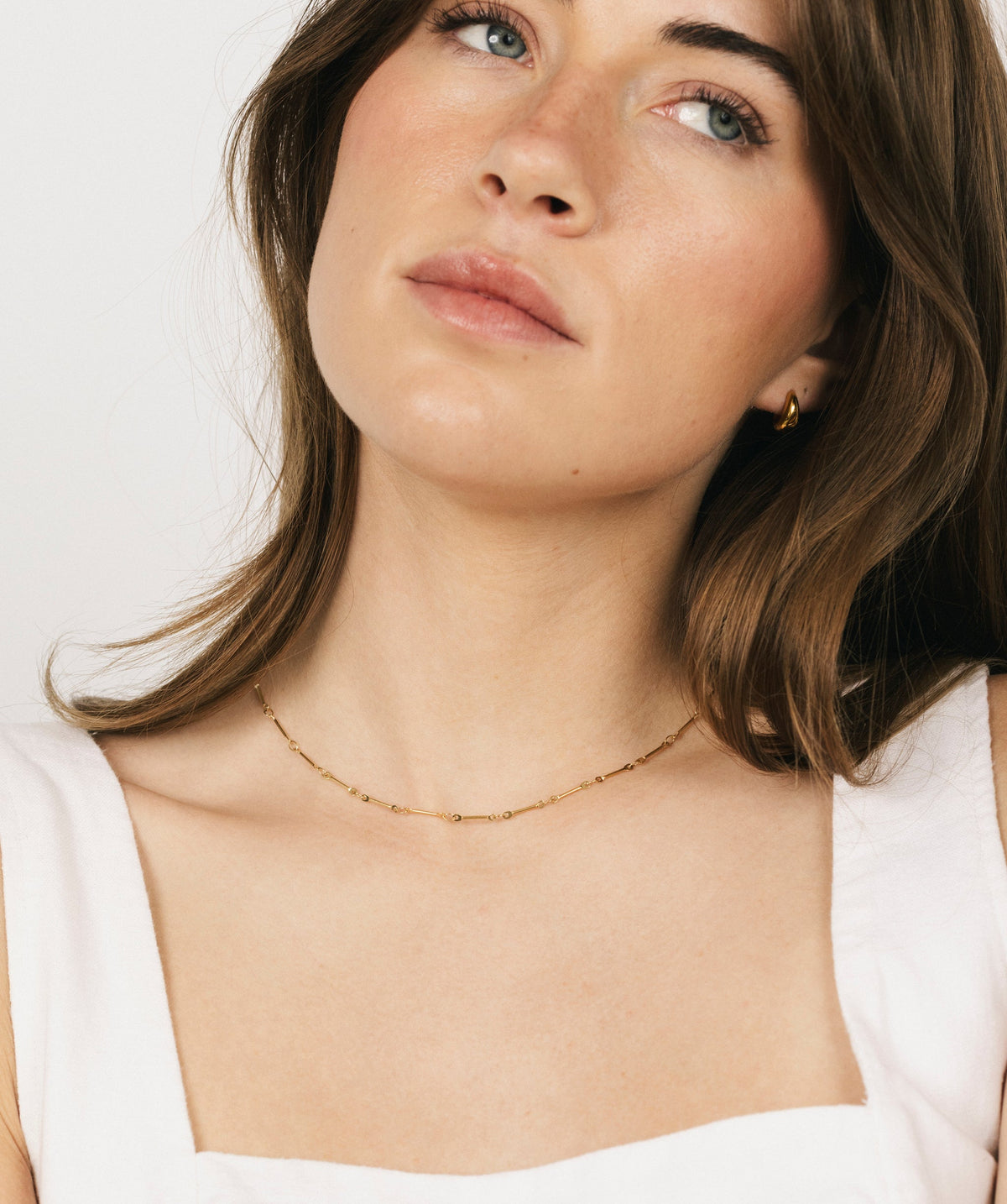 Gold Bar Necklace