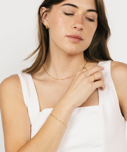 Gold Bar Necklace