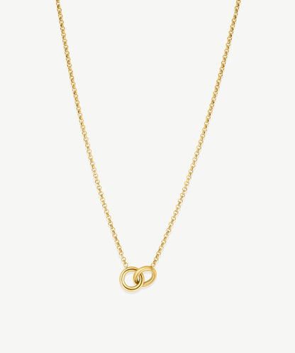 Interlocking Circle Necklace
