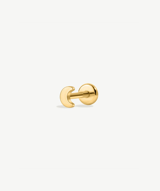 Moon Flat Back Stud
