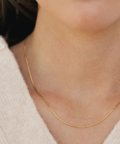Serpentine Chain Necklace